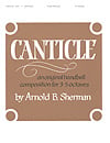 Canticle Handbell sheet music cover